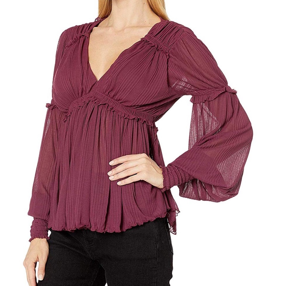 Pull over v neck